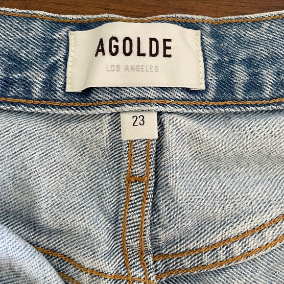 AGOLDE Riley Jean Short - Picture 4 of 7